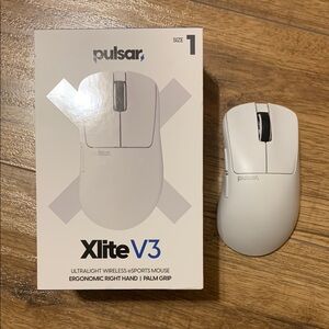 Pulsar Xlite V3 Size 1 (Mini) Wireless Gaming Mouse - White
